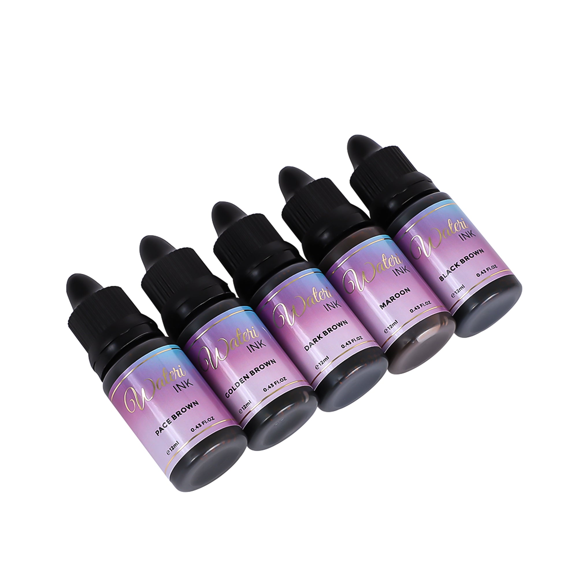 "Wateri" Water Based Pigment - Dark Brown 12ml