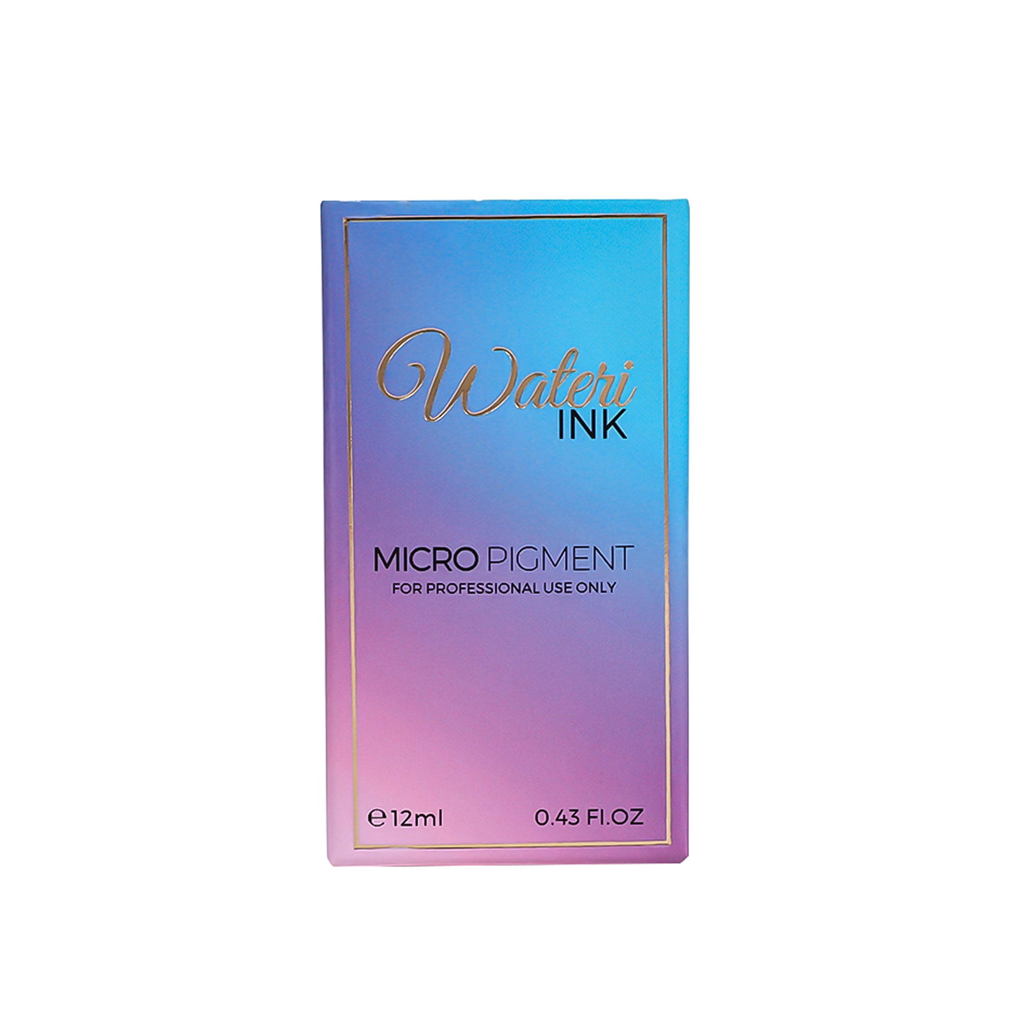 "Wateri" Water Based Pigment - Black Brown 12ml